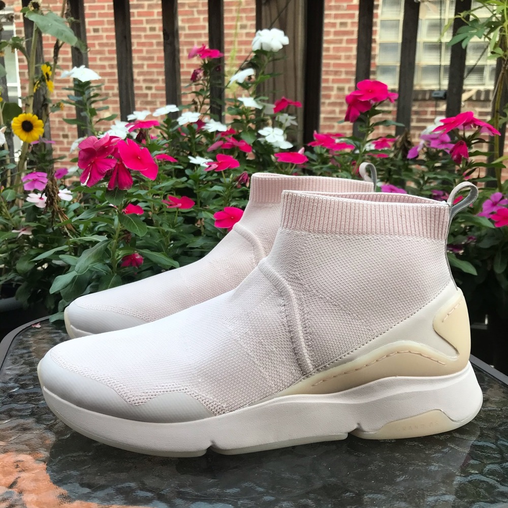 Cole Haan Women's Sneakers in Light Pink and Cream